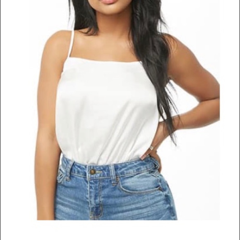 Satin Cami Bodysuit